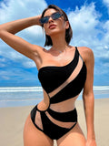 Zolvara | Women's One Piece Swimsuit Cut-Out - Image 1