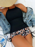 Zolvara | Women's Tankini Set Halter Neck - Image 1